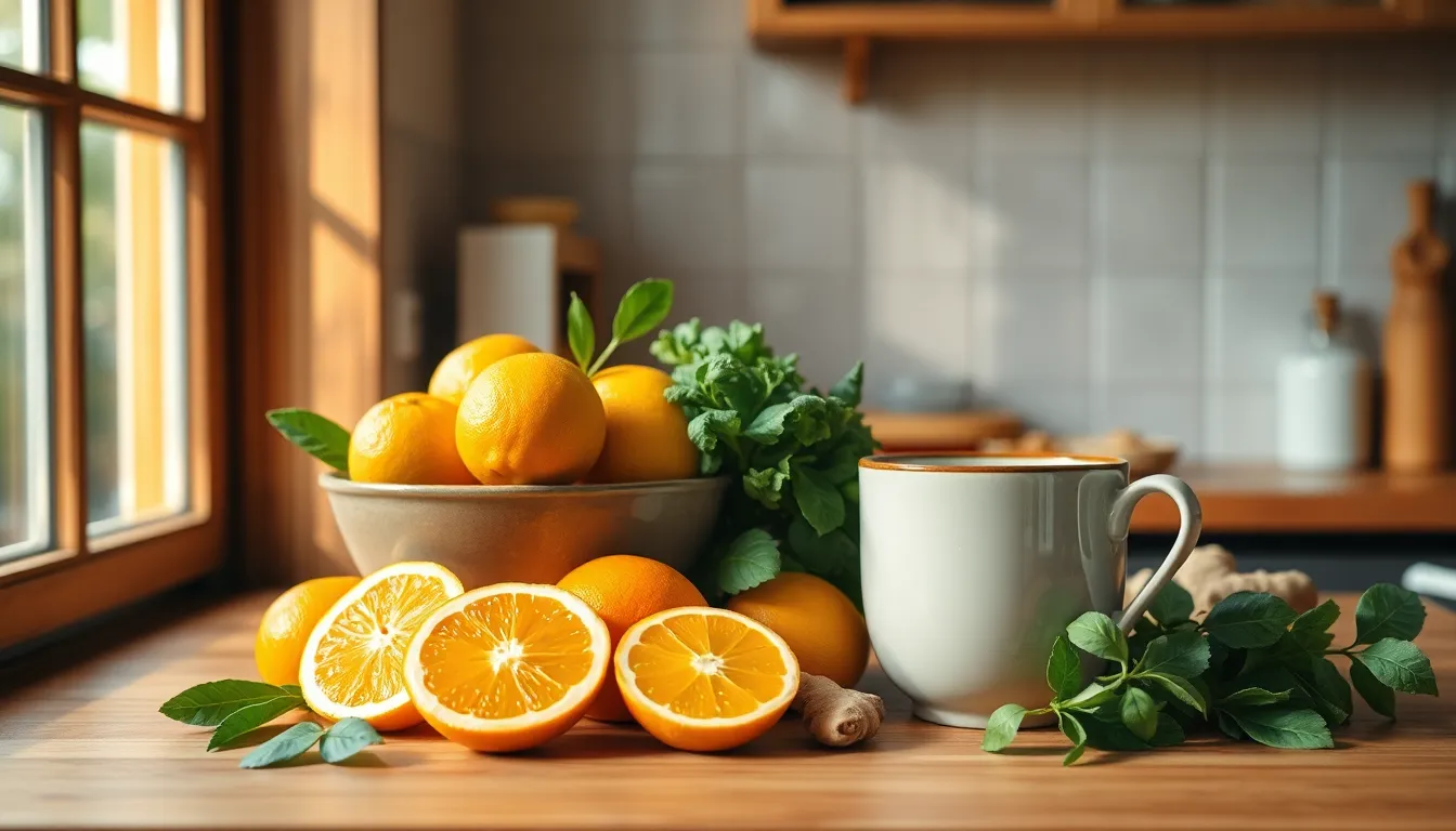 면역력 강화로 건강한 생활을 유지하는 사람들의 모습