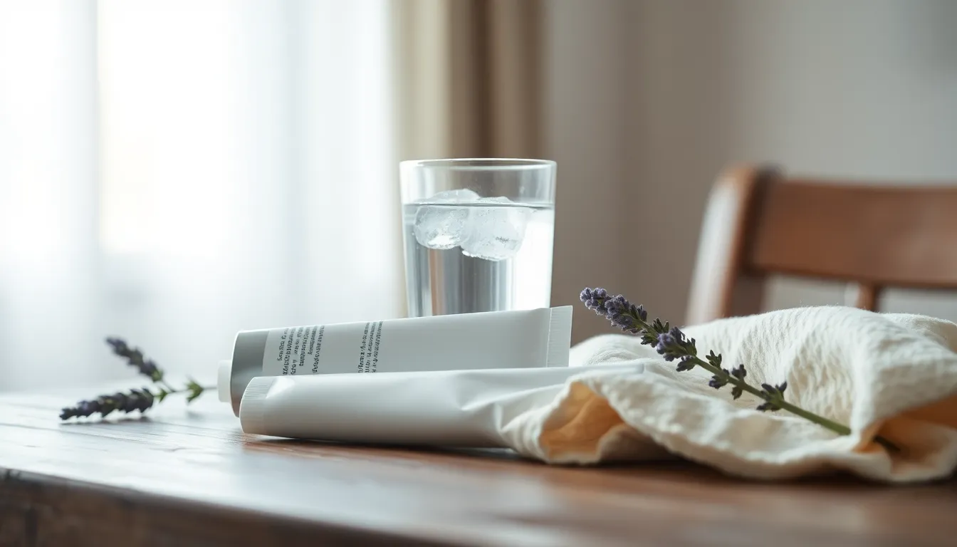 대상포진 초기 증상으로 의심되는 피부 발진과 수포 이미지