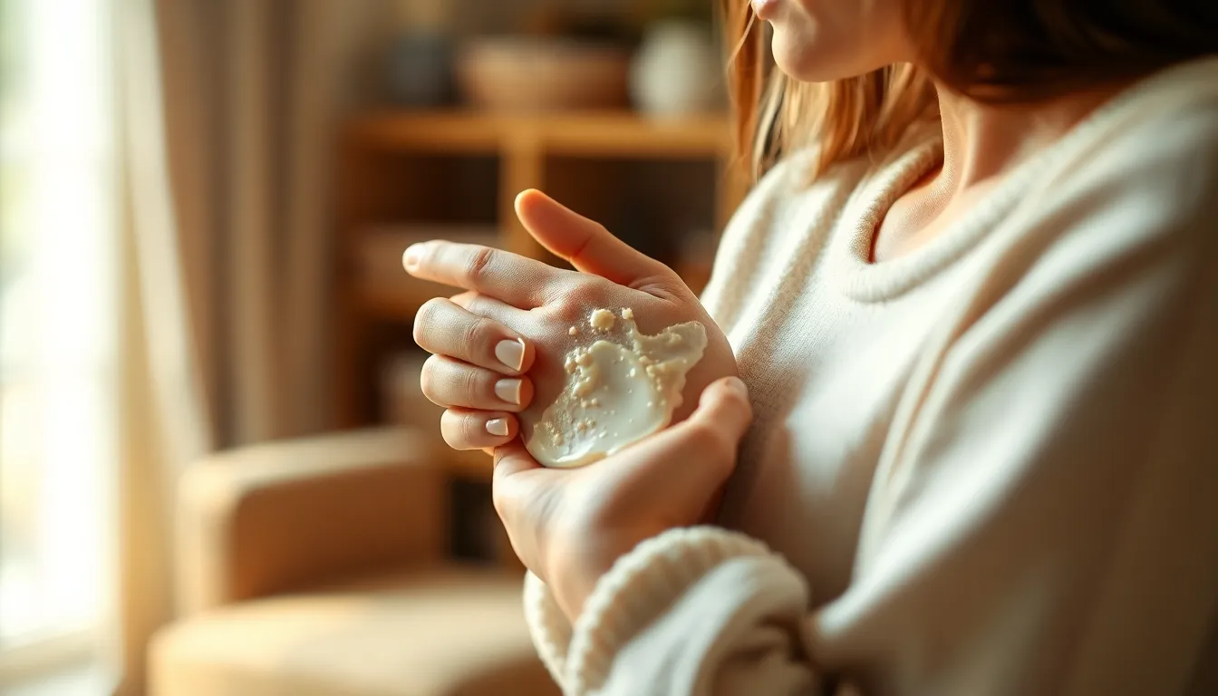 대상포진 초기 증상으로 보이는 피부 발진과 물집
